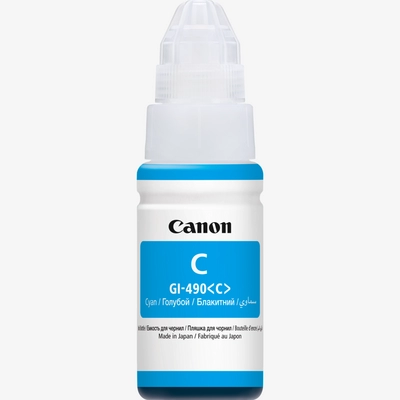 Canon GI-490 Cyan Ink Bottle