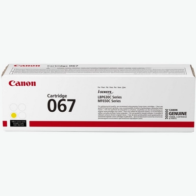 Canon 067 Yellow Toner Cartridge