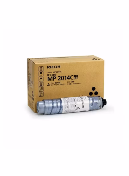 RICOH MP 2014 GENUINE LASER TONER, BLACK (MP 2014)