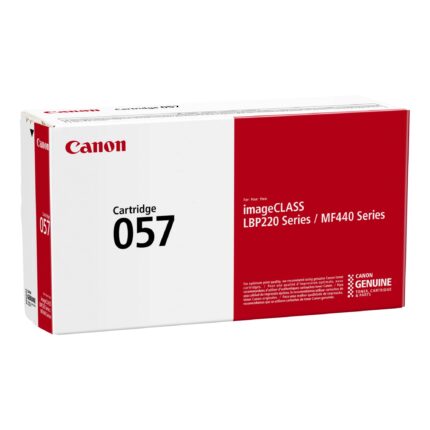 Canon Genuine 057 Black Toner Cartridge