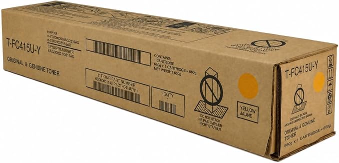 Toshiba Toner T-FC415UK Yellow Cartridge Toshiba Toner T-FC415UK Yellow Cartridge