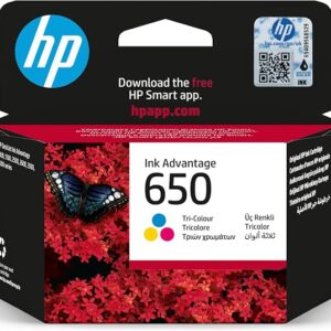 Hp 650 Tri-Color Original Ink Advantage Cartridge