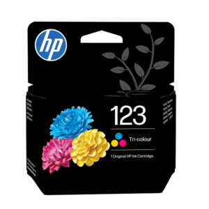 HP 123 Tri-color Original Ink Cartridge (F6V16AE)