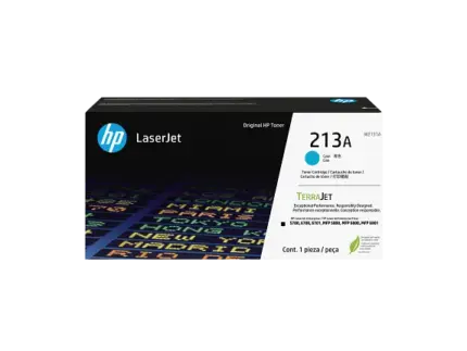 HP 213A Cyan Original LaserJet Toner Cartridge, W2131A