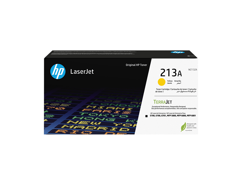 HP 213A Yellow Original LaserJet Toner Cartridge HP 213A Yellow Original LaserJet Toner Cartridge