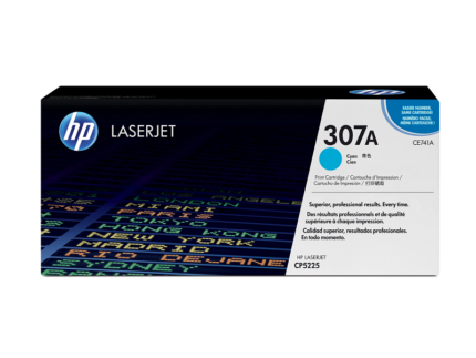 HP 307A Cyan Original LaserJet Toner Cartridge