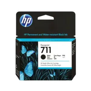 HP 711 80-ml Black DesignJet Ink Cartridge (CZ133A)