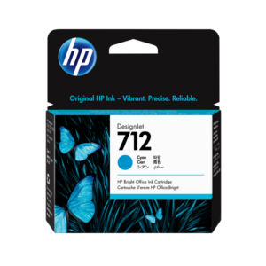 HP 712 29-ml Cyan DesignJet Ink Cartridge (3ED67A)