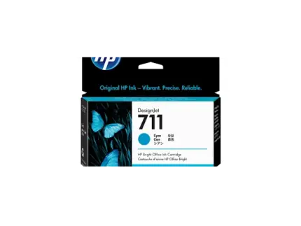 HP 711 29-ml Cyan DesignJet Ink Cartridge, CZ130A