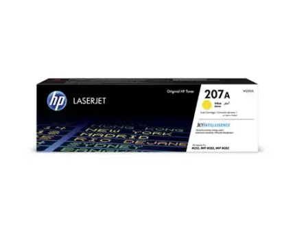 HP 207A Yellow Original LaserJet Toner Cartridge (W2212A)