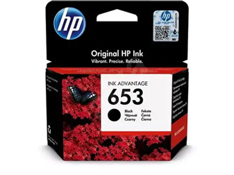 HP 653 Black Original Ink Advantage Cartridge (3YM75AE)