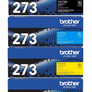 Brother TN‑273 — Dual Pack (BK/C/M/Y Set)