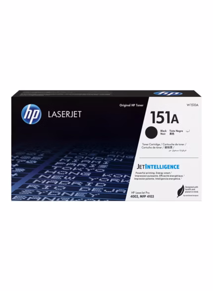 HP 151A Black LaserJet Toner Cartridge (W1510A)