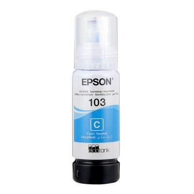 Epson 103 Cyan Eco tank Ink Bottle
