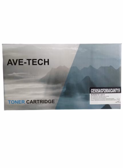 AVE TECH Compatible 05A/80A/719 Toner Cartridge Replacement for Canon/HP CE505A Toner Cartridge for HP P2030 P2033 P2034 P2055DN P2035N P2030 P2050 P2055D P2056 P2057 P2055X Printer
