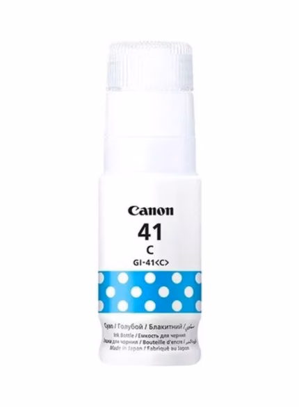 Canon GI-41 Cyan Bottle Ink Cartridge